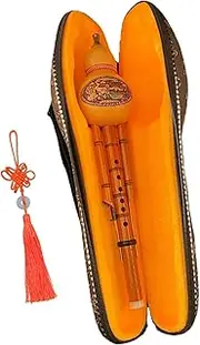 Generic Flute Instrument Cucurbit Flute with Storage Case Ethnic