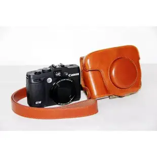 愛拍-適用于佳能g15 g16全包皮套相機包Canon G15/G16相機殼可連接支架