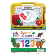 Eric Carle Learning Series Kids/Children Magnetic Drawing Pad w/ Book 3y+