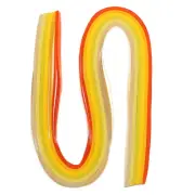 120pcs Quilling Strips Paper 5mm 21" Origami Paper Quilling Strip, Yellow