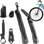 Cycling Mud Guard - Mountain Bicycles Mudguards | Adjustable Thicken Widen Flaps for Front and Rear Wheels | Full Cover Bicycles Fenders Against Splashing Water and Dirt