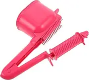 FOYTOKI Hair Dye Brush Advanced Applicator Tool for Salon and DIY Users Multi Function Dyeing Bleaching and Perming Brush with Roller Bowl for Consistent Color Application