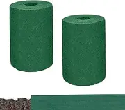 Biodegradable Grass Seed Mat Rolls, 2Pcs Eco-Friendly PVC Roll Out Mats for Quick Grass Growth, Nonwoven Grass Seedling Mats, Easy-to-Use Grass Seed Growth Mats for Lawns & Gardens