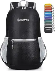 [ZOMAKE] ZOMAK Foldable Backpack - Lightweight Packable Hiking Daypack, 18L Small Travel Pack Water Resistant for Outdoor Camping