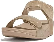 [FitFlop] Fit-Flop Sandals LULU Adjustable SHIMMERLUX BACK-STRAP Sandals, Women's