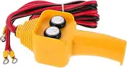 LOORGVEL Plastic Winch Hand Control Assembly Parts Practical Winch Switch Replacement Supplies Electric Winch Remote Control Hand Assembly