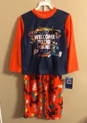 Boy's Two-Piece Pajama Set Size 7 NWT Space Jam Classic Long Sleeve