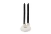 VTWonen White Egg Ecomix 7cm Candle Holder
