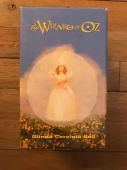 Wizard of Oz Rare Warner Bros.Store 1998 Glinda Ceramic Bell NEW