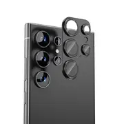 ZUSLAB Galaxy S24 Ultra Metal Camera Lens Protector Aluminum Alloy Lens Protective Cover - Space Black