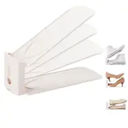 Adjustable Shoe Slots Organizer Shoe Stacker Shoe Rack Space Saver Storage Holder