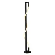 Telbix Lighting Curval LED Floor Lamp - Black