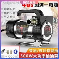 在飛比找蝦皮商城精選優惠-熱銷 500W大功率電動抽油泵小型12V24V柴油加油機正反