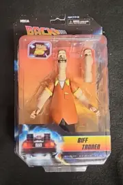 NECA BACK TO THE FUTURE BIFF TANNER 9” ACTION FIGURE TOY NEW SEALED