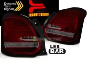 Luces traseras LED for Suzuki Swift VI 17-Indicadores secuenciales de humo rojo