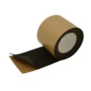 JVCC FELT-06 Polyester Felt Tape [1mm thickness felt]: 4 in. x 15 ft. (Black)