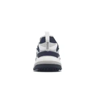 【PUMA】高爾夫球鞋 GS-Fast 男鞋 白 藍 防水鞋面 無鞋釘 抓地 運動鞋(376357-08)