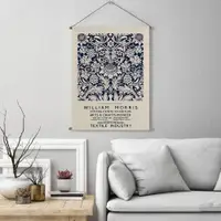 在飛比找ETMall東森購物網優惠-北歐風抽象花朵掛毯文藝法式小眾美式客廳玄關裝飾畫餐廳臥室壁毯