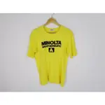 MINOLTA WEATHERMATIC T-SHIRT 美能達 日本 小小兵 黃色 T恤 短袖 衣服 獨家