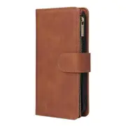 For Xiaomi Redmi 9C Case Magnetic Zipper Wallet Mobile Retro Wallet Flip Card Stand Cover PU Leather Luxury PU Leather Wallet