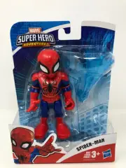 Marvel Playskool Super Hero Adventures Spider-Man with Web Accessory Action Fig