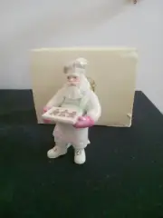 Lenox Santa Claus Baking Cookies Figure with Orginal Box