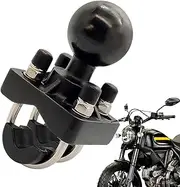 Motorcycle Camera Mount, Handlebar Mount Base, Quick Release, Adjustable Angle for Daily Commuting Cycling Boating Fishing Outdoor Adventure