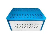 Empty Aluminium triple tray box veterinary