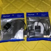 (3) Moread Display Port HDMI to VGA Adapter for Computer