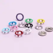 Plier Tool 50/100pcs Colour Metal Snap Sewing Button Claw Set Snap Fastener K CR