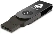 Thetis Security Key - U2F and FIDO2, USB A, Two Factor Authenticator with Blu...