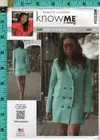 "Misses' Jacket Dress" ©2023 Know Me Beaute' J'Adore Pattern ME2034 8-16 NEW!