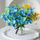 Decoration Flower Flower Uv Resistant Artificial Mums Flowers for Outdoor