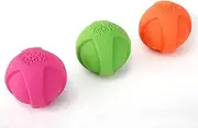 Hartz DuraPlay Ball Squeaky Latex Dog Toy, Medium, 3 Pack