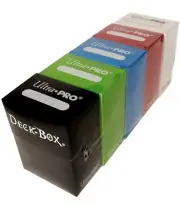 Ultra Pro Magic the Gathering Pokemon Yugioh Cards Deck Boxes Set of 5