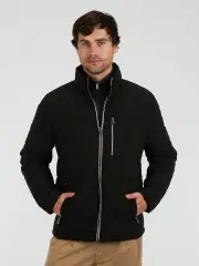 Mechanical Quilted Stretch Jacket