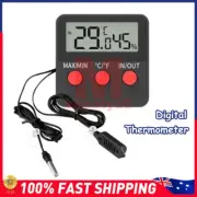New Digital Thermometer Hygrometer Humidity Meters W/ Probe for Egg Incubator