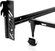 2 Pcs Adjustable Bed Rail Hook Brackets for Headboard/Footboard Conversion