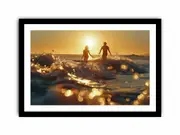 Early Morning Art Framed print