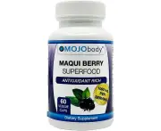 MOJObody Maqui Berry Capsules, Maqui Forza Rich in Antioxidants, 1000mg per Serving, 60 Veggie Capsules