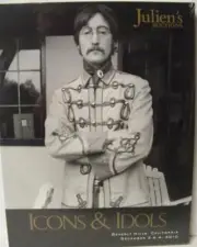 JULIEN'S AUCTIONS CATALOG ICONS & IDOLS 2010 JOHN LENNON BEATLES M MONROE SEALED