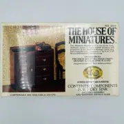 The House of Miniatures Chippendale Dry Sink #40019 Circa 1750-1790 Dollhouse