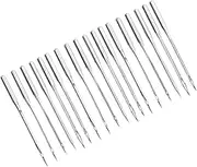OHPHCALL Sewing Machine Needles 60 Pcs Regular Point Set Sizes 9-18 Suitable for Knits Woven Fabrics
