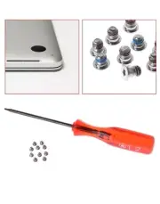 Bottom Back Case Cover Screws+ Screwdriver For Macbook Pro Retina A1398 A1425