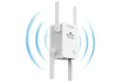 2024 WiFi Extender, WiFi Signal Booster Amplifier for Home and Office WiFi Wireless Repeater, 4 Antennas 360 Coverage(White)