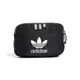 【ADIDAS】愛迪達 AC WAISTBAG 休閒 配件 三葉草 側背 腰包 黑 包包 -IJ0768