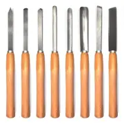Professional Wood Turning Chisel Lathe Chisel Set with 2 Skew 1 Spear Point 1...