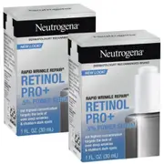 2 x Neutrogena Rapid Wrinkle Repair Retinol Pro+ Power Serum 30ml