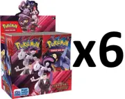 Pokemon SV10 DESTINED RIVALS 6-BOX Booster CASE SEALED PREORDER NO REFUNDS!!