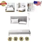 Grounding Fitted Sheet King Size - Enhance Wellness with Organic Cotton & Silver